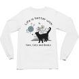 Life Is Better With Yarn Cats And Books Unisex Long Sleeve T-Shirt Life Is Better With Yarn Cats And Books Unisex Long Sleeve T-Shirt