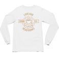 Love God Drink Tea Read Books Lovers Vintage Christian Unisex Long Sleeve T-Shirt