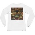 Melanin Afro Women Educated Reading Book History Girls Unisex Long Sleeve T-Shirt Melanin Afro Women Educated Reading Book History Girls Unisex Long Sleeve T-Shirt
