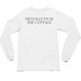 Mentally I'm At The Cottage Bookish Romance Book Lover Unisex Long Sleeve T-Shirt Mentally I'm At The Cottage Bookish Romance Book Lover Unisex Long Sleeve T-Shirt