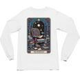 Mystical Library Book Reader The Introvert Tarot Card Unisex Long Sleeve T-Shirt