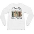 I Have No Shelf Control Book Lover Pun Reader Humor Unisex Long Sleeve T-Shirt