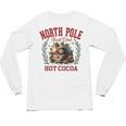 North Pole Book Club Hot Cocoa Bookworm Christmas Xmas Unisex Long Sleeve T-Shirt North Pole Book Club Hot Cocoa Bookworm Christmas Xmas Unisex Long Sleeve T-Shirt