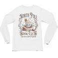 North Pole Readers Club Bookish Xmas Santa Book Reading Unisex Long Sleeve T-Shirt North Pole Readers Club Bookish Xmas Santa Book Reading Unisex Long Sleeve T-Shirt
