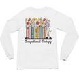 Occupational Therapy Wildflower Book OT Therapist Assistant Unisex Long Sleeve T-Shirt Occupational Therapy Wildflower Book OT Therapist Assistant Unisex Long Sleeve T-Shirt