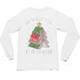 Oh What Fun It Is To Read Book Christmas Tree Premium Tri-Blend Unisex Long Sleeve T-Shirt
