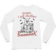 Oops I Got Another Book Boo Ghost Read Book Unisex Long Sleeve T-Shirt
