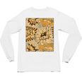 Orange Comic Book Orange Color Graphic Premium Tri-Blend Unisex Long Sleeve T-Shirt