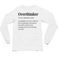 Overthinker Definition Anxiety Introvert Personality Premium Tri-Blend Unisex Long Sleeve T-Shirt Overthinker Definition Anxiety Introvert Personality Premium Tri-Blend Unisex Long Sleeve T-Shirt