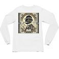 Poirot Mystery Books Vintage Detective Premium Tri-Blend Unisex Long Sleeve T-Shirt