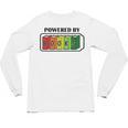 Powered By Books Bookworm Librarian Reading Unisex Long Sleeve T-Shirt