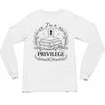Im A Privilege Vintage Book Illustration Unisex Long Sleeve T-Shirt Im A Privilege Vintage Book Illustration Unisex Long Sleeve T-Shirt