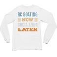RC Boating Now Minimal Socializing Introvert Vintage Unisex Long Sleeve T-Shirt RC Boating Now Minimal Socializing Introvert Vintage Unisex Long Sleeve T-Shirt