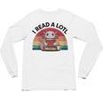 I Read Alotl Axolotl Retro Reading Books Lover Vintage Unisex Long Sleeve T-Shirt I Read Alotl Axolotl Retro Reading Books Lover Vintage Unisex Long Sleeve T-Shirt