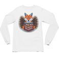 I Read Banned Books Sly Fox Reading Books Unisex Long Sleeve T-Shirt
