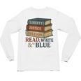 Read Blue Liberty Books July 4th Independence Unisex Long Sleeve T-Shirt Read Blue Liberty Books July 4th Independence Unisex Long Sleeve T-Shirt
