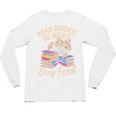 Read Books Be Weird Stay Feral Cat Unisex Long Sleeve T-Shirt