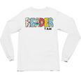 Reader I Am Bookworm Librarian I Heart Read Book Lover Unisex Long Sleeve T-Shirt Reader I Am Bookworm Librarian I Heart Read Book Lover Unisex Long Sleeve T-Shirt