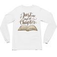 Reading Book Lover Club Librarian Just One More Chapter Unisex Long Sleeve T-Shirt Reading Book Lover Club Librarian Just One More Chapter Unisex Long Sleeve T-Shirt