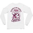 Reading Is My Favorite Sport Cat And Book Lover Women Unisex Long Sleeve T-Shirt Reading Is My Favorite Sport Cat And Book Lover Women Unisex Long Sleeve T-Shirt