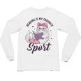 Reading Is My Favorite Sport Saying Cat And Book Lover Unisex Long Sleeve T-Shirt Reading Is My Favorite Sport Saying Cat And Book Lover Unisex Long Sleeve T-Shirt