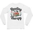 Reading Is My Therapy Book Lover Bookworm Unisex Long Sleeve T-Shirt Reading Is My Therapy Book Lover Bookworm Unisex Long Sleeve T-Shirt