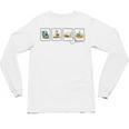 Reading Silly Goose Teacher Bookish Librarian Book Lover Unisex Long Sleeve T-Shirt