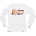Reading Tea Coffee And Books Unisex Long Sleeve T-Shirt
