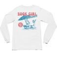 Retro Book Girl Summer Beach Vacation For Book Lover Unisex Long Sleeve T-Shirt Retro Book Girl Summer Beach Vacation For Book Lover Unisex Long Sleeve T-Shirt