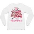Retro Groovy Valentine Men Women Kid Tees By Emily All Booked For Valentines Book Reading Bookworm Nerdy Unisex Long Sleeve T-Shirt Retro Groovy Valentine Men Women Kid Tees By Emily All Booked For Valentines Book Reading Bookworm Nerdy Unisex Long Sleeve T-Shirt