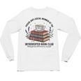 Retro Proud Introverted Book Club Anti Social Reader Unisex Long Sleeve T-Shirt