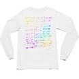 Return To Library Card Book Due Date Bookish Rainbow Reading Unisex Long Sleeve T-Shirt