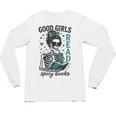 Romance Reader Good Girls Read Spicy Books Halloween Costume Unisex Long Sleeve T-Shirt Romance Reader Good Girls Read Spicy Books Halloween Costume Unisex Long Sleeve T-Shirt