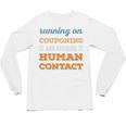 Running On Couponing Social Introvert Humor Vintage Unisex Long Sleeve T-Shirt Running On Couponing Social Introvert Humor Vintage Unisex Long Sleeve T-Shirt