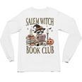 Salem Witch Book Club Raccoon Reading Unisex Long Sleeve T-Shirt Salem Witch Book Club Raccoon Reading Unisex Long Sleeve T-Shirt