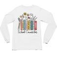 School Counselor Wildflower Book School Counseling Life Unisex Long Sleeve T-Shirt