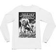 Science Fiction Writer At Work Vintage Book Cover Unisex Long Sleeve T-Shirt
