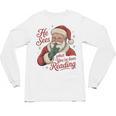 He Sees What You'Ve Been Reading Bookish Christmas Humor Unisex Long Sleeve T-Shirt He Sees What You'Ve Been Reading Bookish Christmas Humor Unisex Long Sleeve T-Shirt