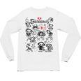 Skelanimals I Bite Vintage Retro Dead Pet Textbook Collage Unisex Long Sleeve T-Shirt