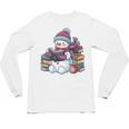 Snowman Reading Book Lovers Christmas Bookworm Librarian Unisex Long Sleeve T-Shirt Snowman Reading Book Lovers Christmas Bookworm Librarian Unisex Long Sleeve T-Shirt