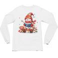 Snowman Reading Books Lovers Christmas Librarian Bookworm Unisex Long Sleeve T-Shirt Snowman Reading Books Lovers Christmas Librarian Bookworm Unisex Long Sleeve T-Shirt
