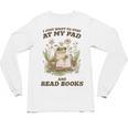 Stay At My Pad And Read Books Frog Introvert Reading Unisex Long Sleeve T-Shirt Stay At My Pad And Read Books Frog Introvert Reading Unisex Long Sleeve T-Shirt