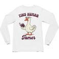 Teacher Silly Goose Reading Book Teaching Tiny Human Tamer Unisex Long Sleeve T-Shirt Teacher Silly Goose Reading Book Teaching Tiny Human Tamer Unisex Long Sleeve T-Shirt