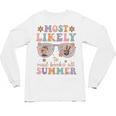 Teacher Summer Break Most Likely To Read Books All Summer Unisex Long Sleeve T-Shirt Teacher Summer Break Most Likely To Read Books All Summer Unisex Long Sleeve T-Shirt