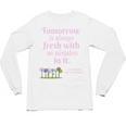 Tomorrow Is Fresh Anne Of Green Gables Book Quote Shirt Premium Tri-Blend Unisex Long Sleeve T-Shirt