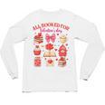 Valentines Reading Book Lover All Booked For Valentine's Day Unisex Long Sleeve T-Shirt Valentines Reading Book Lover All Booked For Valentine's Day Unisex Long Sleeve T-Shirt