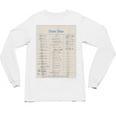 Vintage Library Due Date Card For Book Lovers Librarians Unisex Long Sleeve T-Shirt Vintage Library Due Date Card For Book Lovers Librarians Unisex Long Sleeve T-Shirt