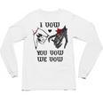 I Vow You Vow We Vow Merch Dark Romance Smutty Book Smutt Unisex Long Sleeve T-Shirt
