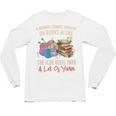 A Woman Cannot Survive On Books Alone She Needs Yarn Crochet Premium Tri-Blend Unisex Long Sleeve T-Shirt A Woman Cannot Survive On Books Alone She Needs Yarn Crochet Premium Tri-Blend Unisex Long Sleeve T-Shirt
