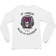 If I Wreck Pause My Audiobook Lover Reader Book-Club Women Unisex Long Sleeve T-Shirt
